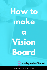How to make a Vision Board¦ Setting Goals ¦ Simple Vision Board Youtube Tutorial