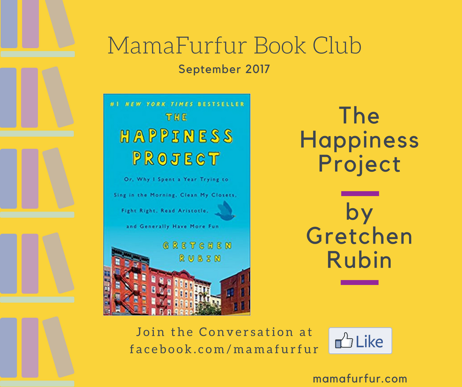 Mamafurfur Book Club September 2017 - Happiness Project by Gretcen Rubin