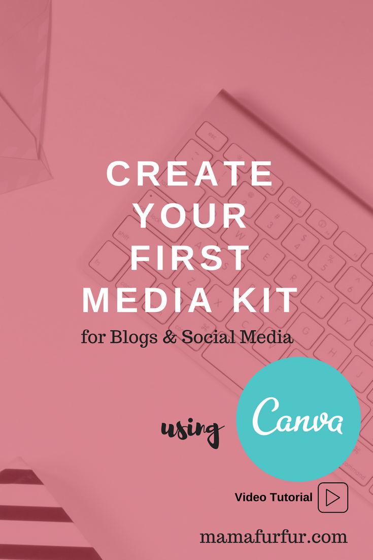How to make a Media Kit using Canva for Blogs or Website ¦ Create a Media Kit in Canva #blogging #blog #tips #tutorials