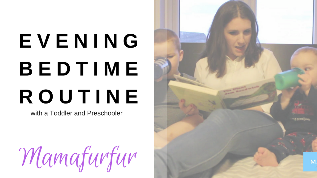 Bedtime Routine for Toddler and Preschooler ¦ Night time routine for 1 and 4 year old ¦ Mamamfurfur