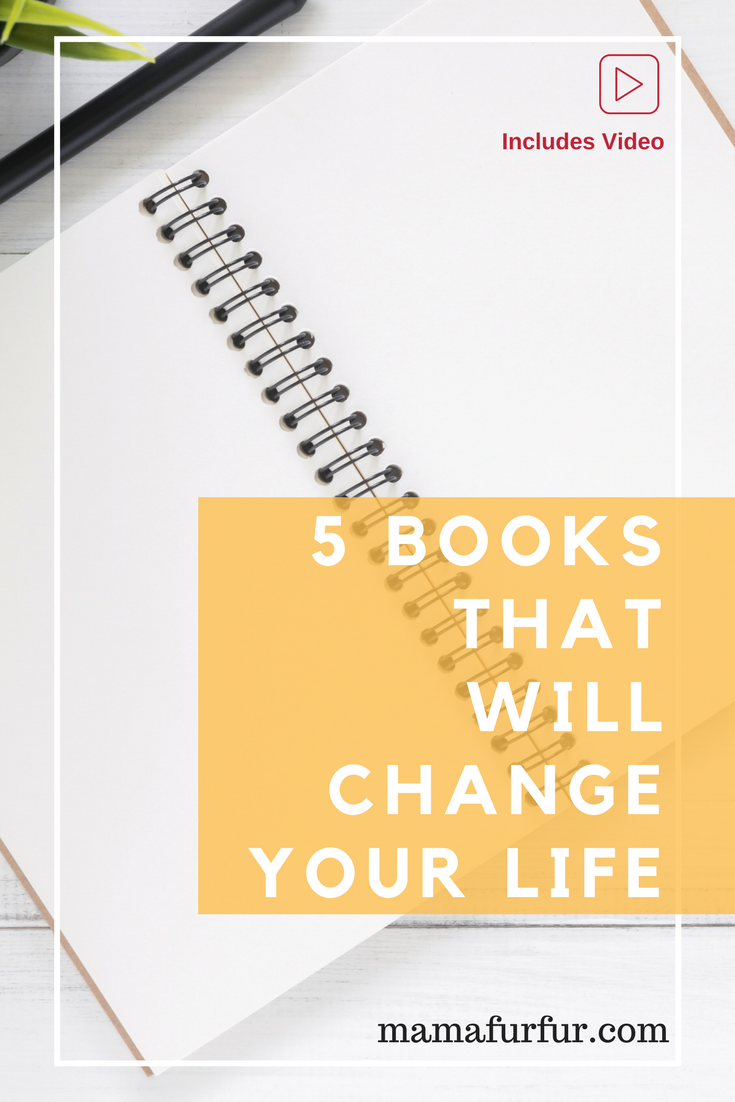5 Books that WILL Change Your Life - Top Personal Development Books #reading #goals #personaldevelopment #inspirational