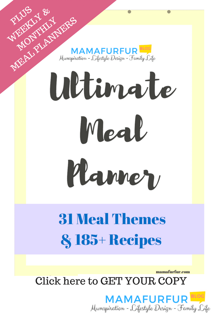Ultimate Meal Planning & Recipe Bundle Etsy Store Mamafurfur - 31 Dinner themes and 185+ recipe links #budgeting #mealplanning #homefinances