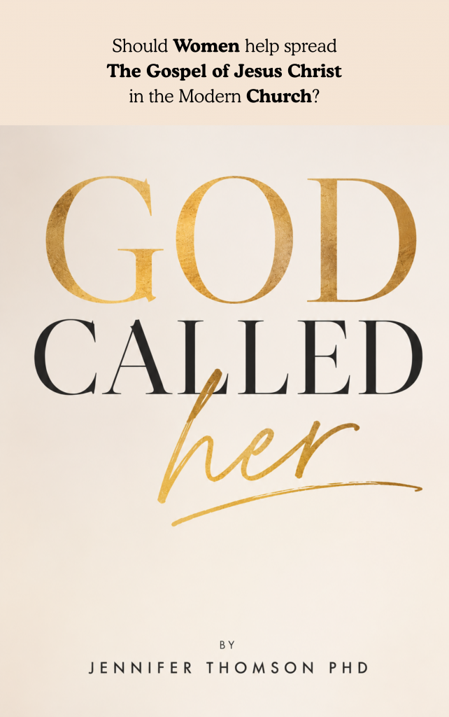 God called her Book cover by Jennifer Thomson PhD
